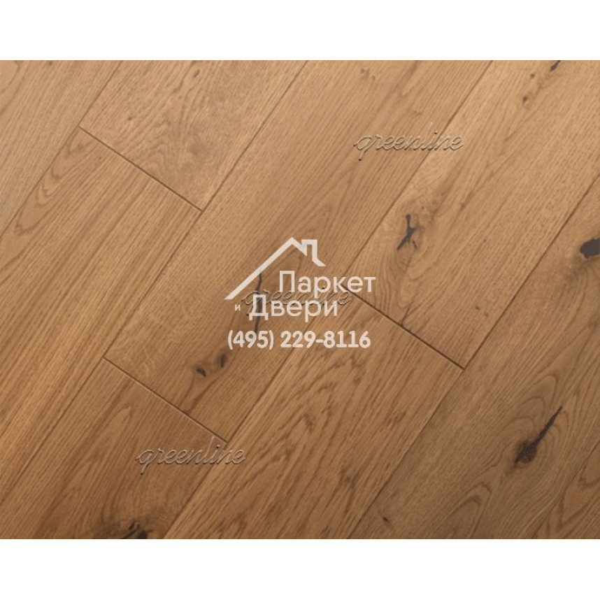 Инженерная доска Greenline Extra 708 дуб концепт, 145 x400-1500x15 мм-1