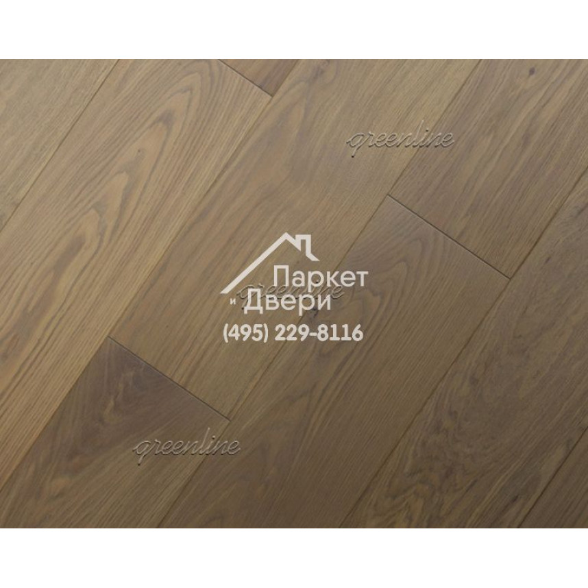 Инженерная доска Greenline Extra 710 дуб вулкано, 145 x400-1500x15 мм-1