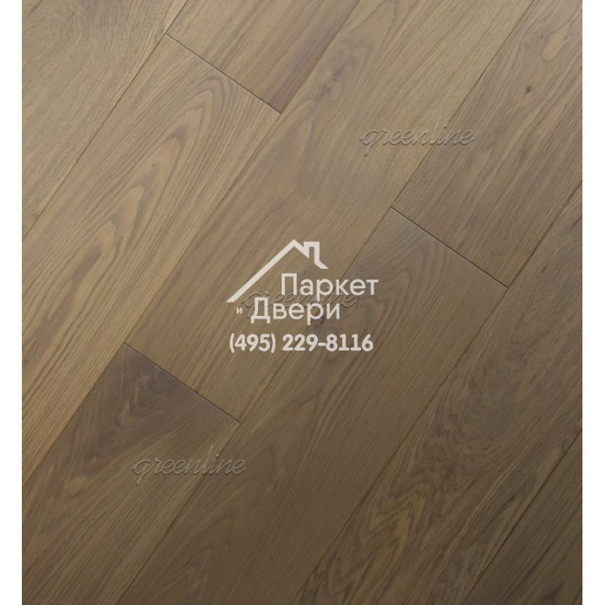 Инженерная доска Greenline Extra 710 дуб вулкано, 145 x400-1500x15 мм