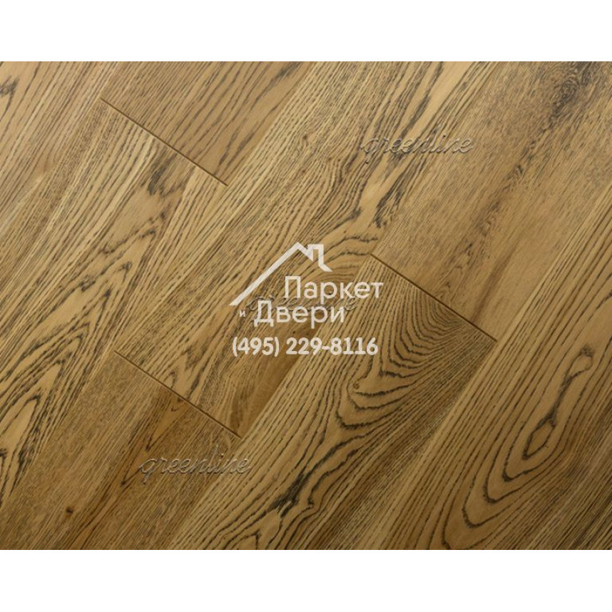 Инженерная доска Greenline Extra 711 дуб брайт, 145 x400-1500x15 мм-1