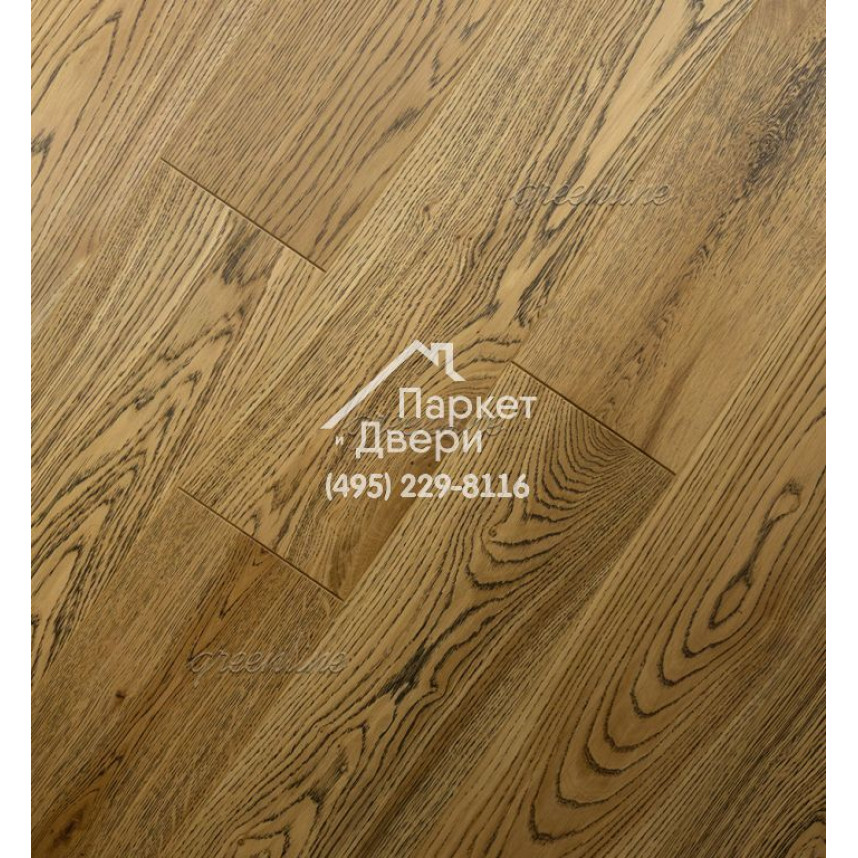 Инженерная доска Greenline Extra 711 дуб брайт, 145 x400-1500x15 мм