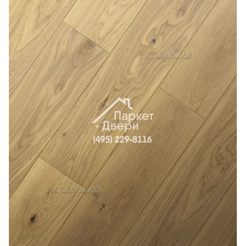 Инженерная доска Greenline Extra 718 дуб сенд, 145 x400-1500x15 мм