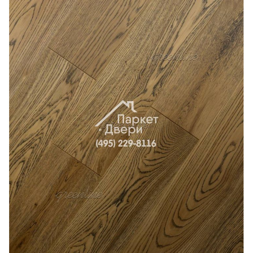 Инженерная доска Greenline Extra Wide 711 дуб брайт, 175 x400-1500x15 мм