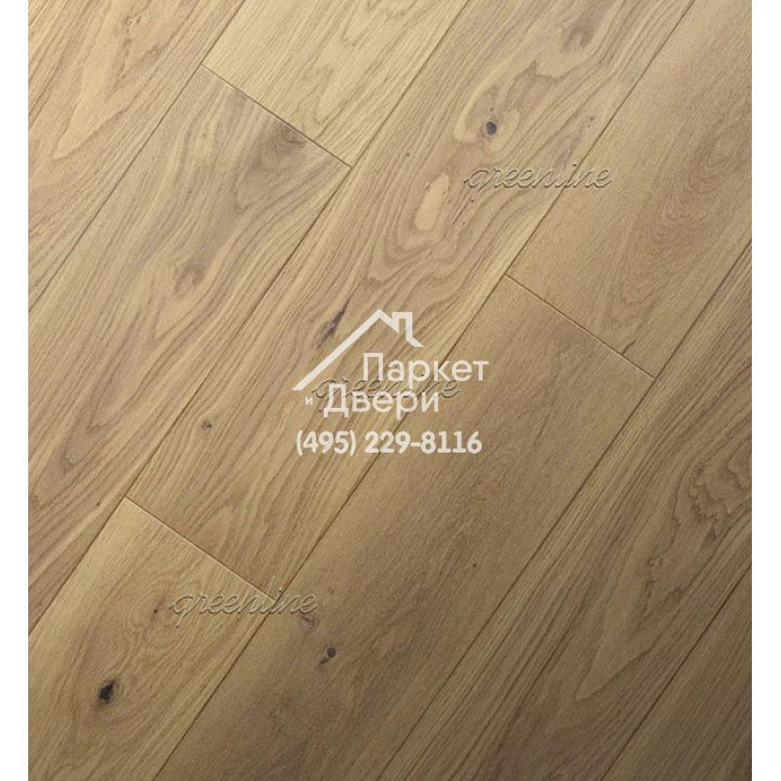 Инженерная доска Greenline Extra Wide 718 дуб сенд, 175 x400-1500x15 мм-1
