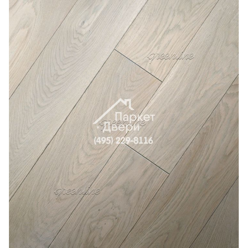 Инженерная доска Greenline Lux дуб марципан, от 125 до 185 xот 400 до 1800x15 мм