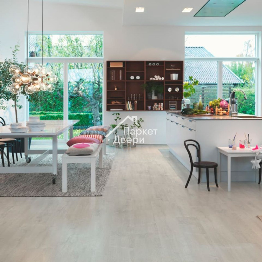 Виниловый пол Pergo Vinyl LVT Classic Plank Optimum Click Дуб благородный серый V3107-40164