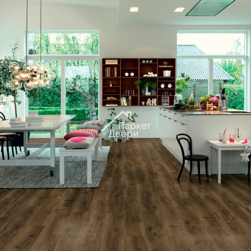 Плитка ПВХ Pergo Classic Plank Glue V3201-40019 Дуб Кофейный Натуральный 1256*194*2,5 (3,655)