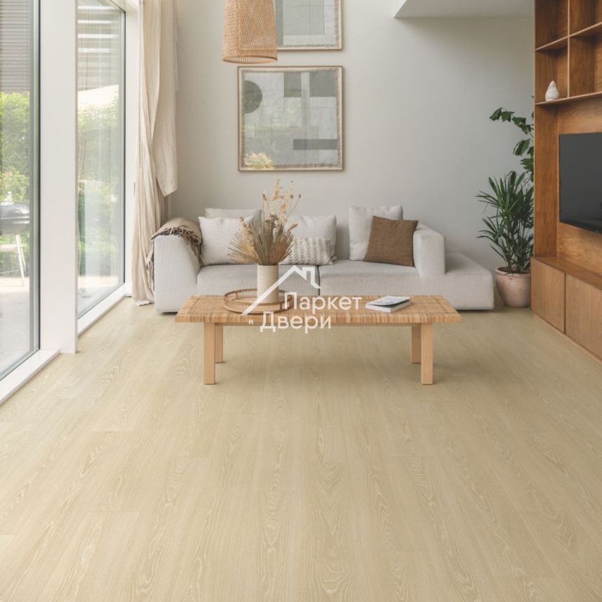 Ламинат Quick Step Classic Plus Hydro (RUS) CLH 5799 Дуб морозный бежевый 1200х190х8 мм-4