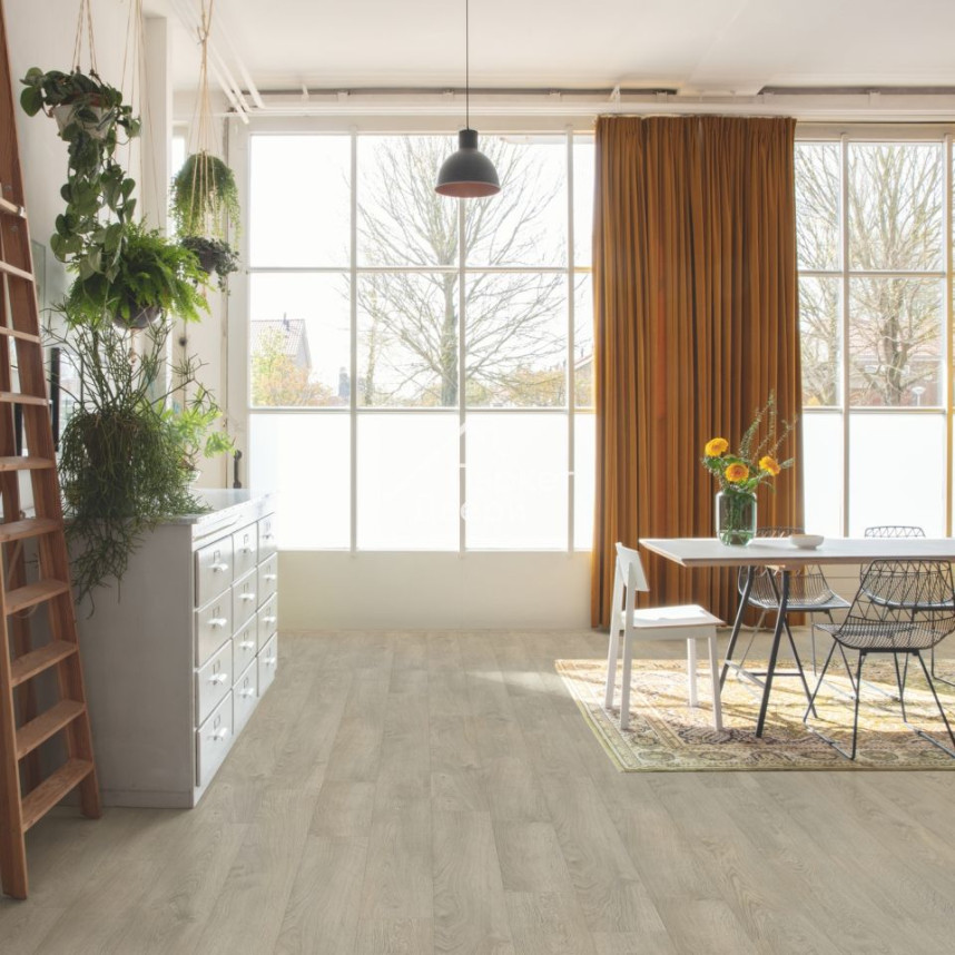 Ламинат Quick Step Classic Plus Hydro (RUS) CLH 1405 Дуб светло-серый старинный 1200х190х8 мм-4