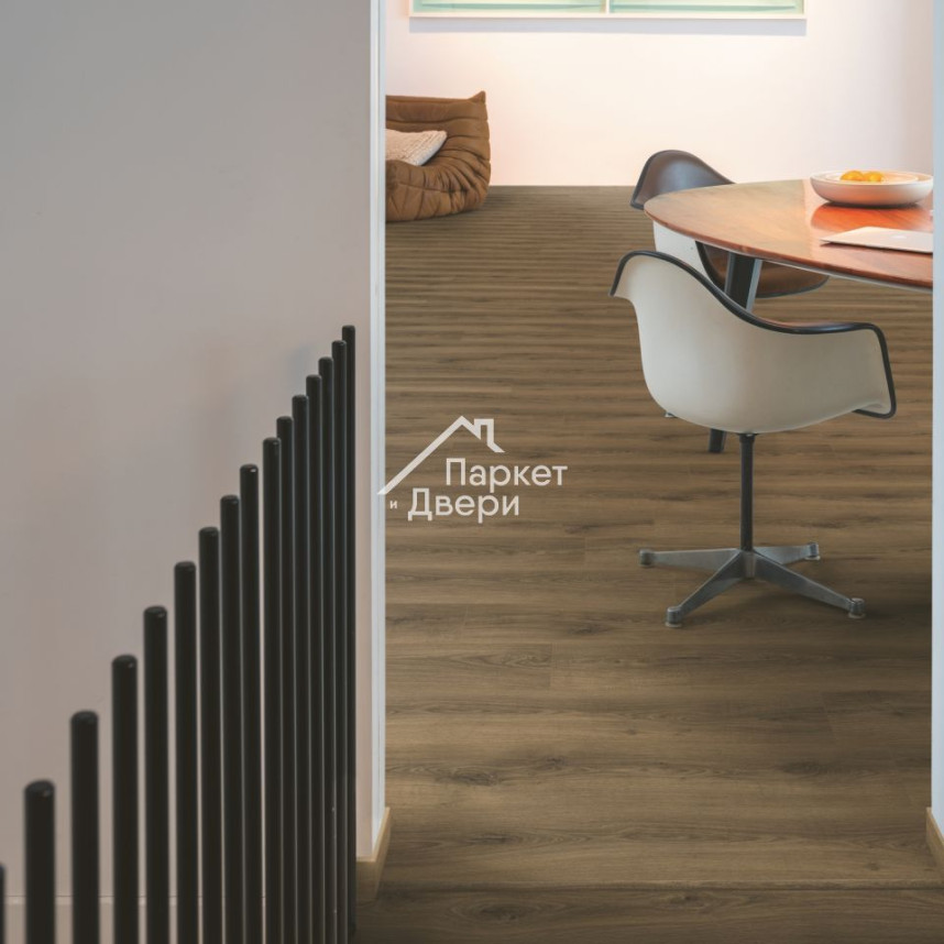 Ламинат Quick Step Classic Plus Hydro (RUS) CLH 5789 Дуб теплый коричневый 1200х190х8 мм-4