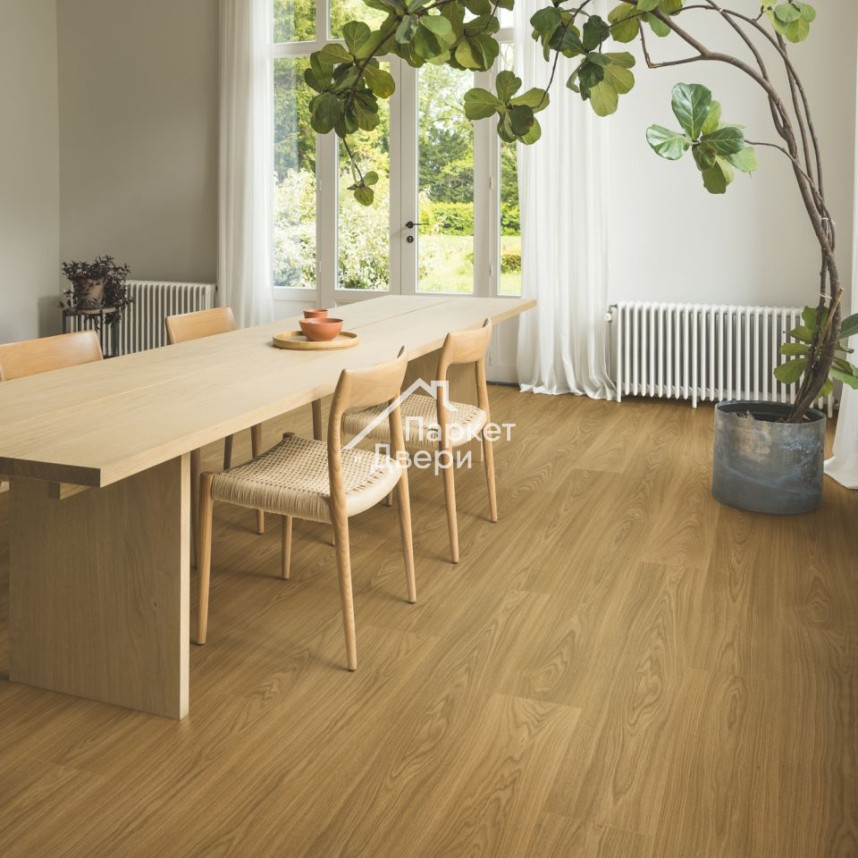 Ламинат Quick Step Classic Plus Hydro (RUS) CLH 5796 Дуб термо натуральный 1200х190х8 мм-4