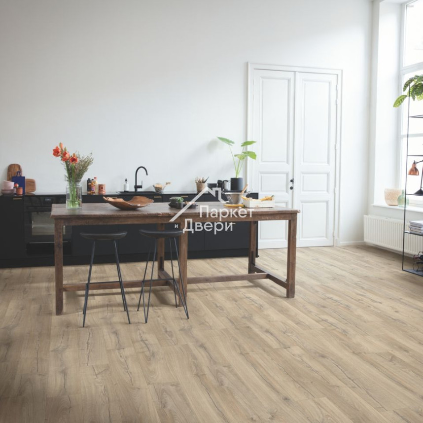 Ламинат Quick Step Impressive IM4663 Дуб серо-бежевый 1380х190х8 мм купить в Москве по выгодной цене-4