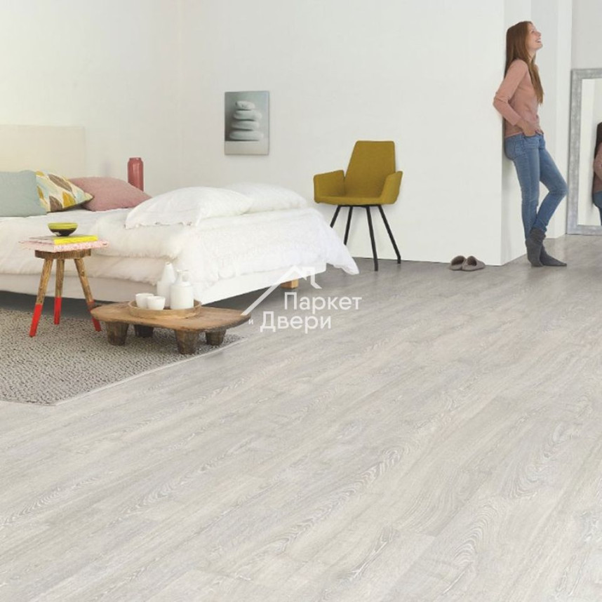 Ламинат Quick Step Impressive IM3560 Дуб фантазийный светло-серый 1380х190х8 мм-3