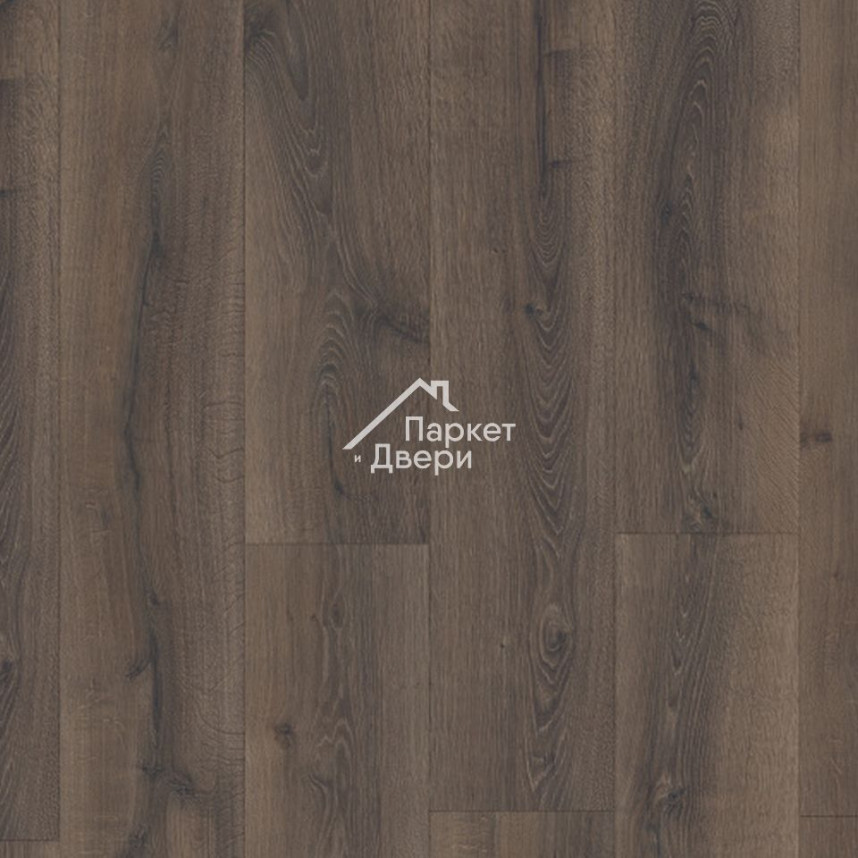 Ламинат Quick Step Majestic MJ3553 Дуб пустынный шлифованный темно-коричневый 2050х240х9.5 мм