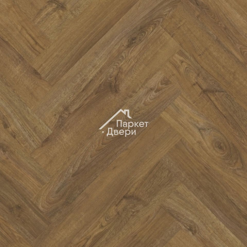 Quick Step Vinyl Flex PRISTINE елка SGHBC 20334 Коричневый осенний дуб 740х129х2.5 мм